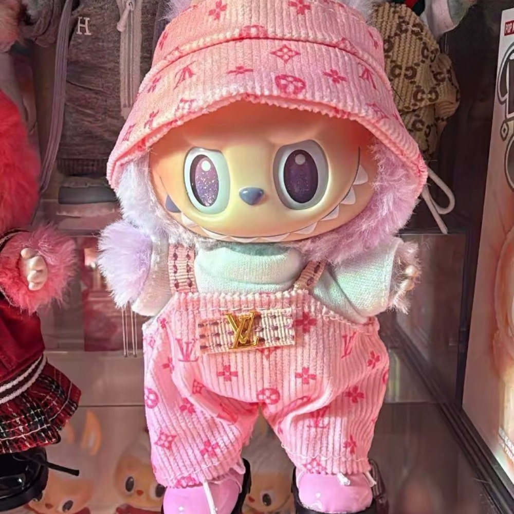 Louis Vuitton Pink outfit for labubu Plush Character - Picture 7 of 10